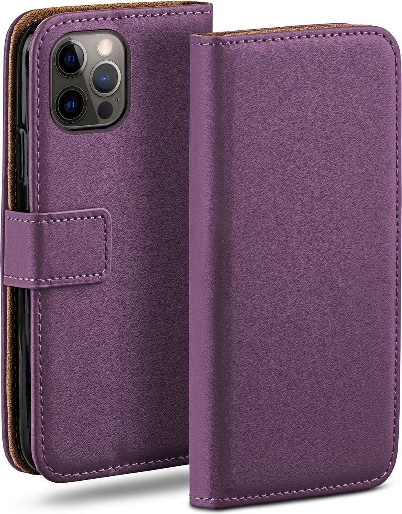 BOOK-Case für iPhone 12 / 12 Pro, Farbe:Indigo-Violet Produktbild 