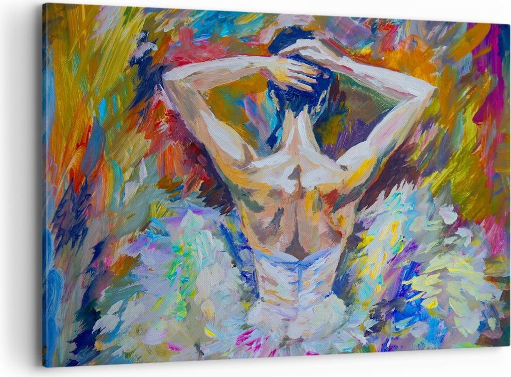 Bild auf Leinwand - Leinwandbild - Balletttänzer tanzen - Produktbild 