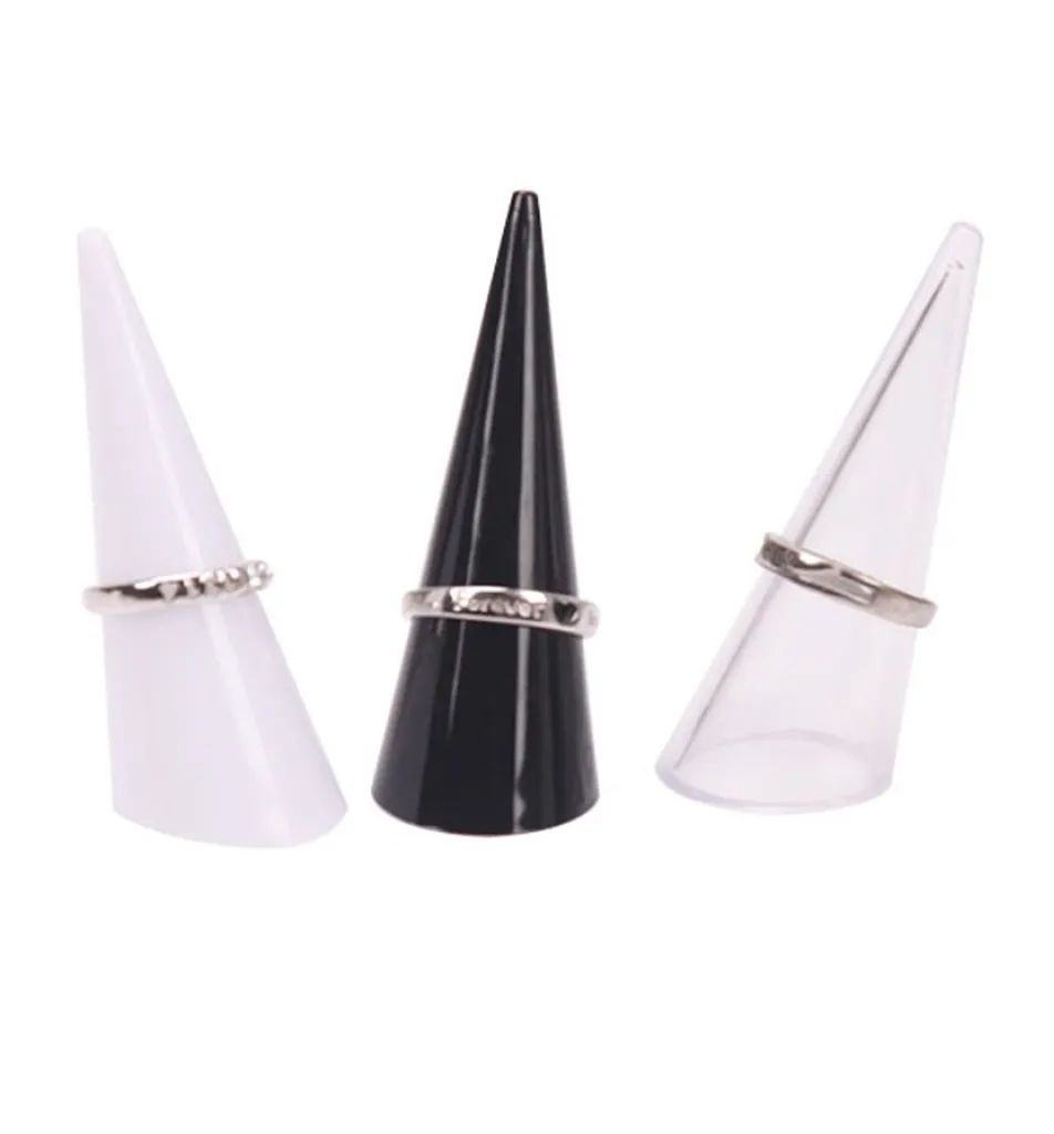 Organizzatore Gioielli 10 Pezzi | Espositore Anelli Nero per Arredo - 8