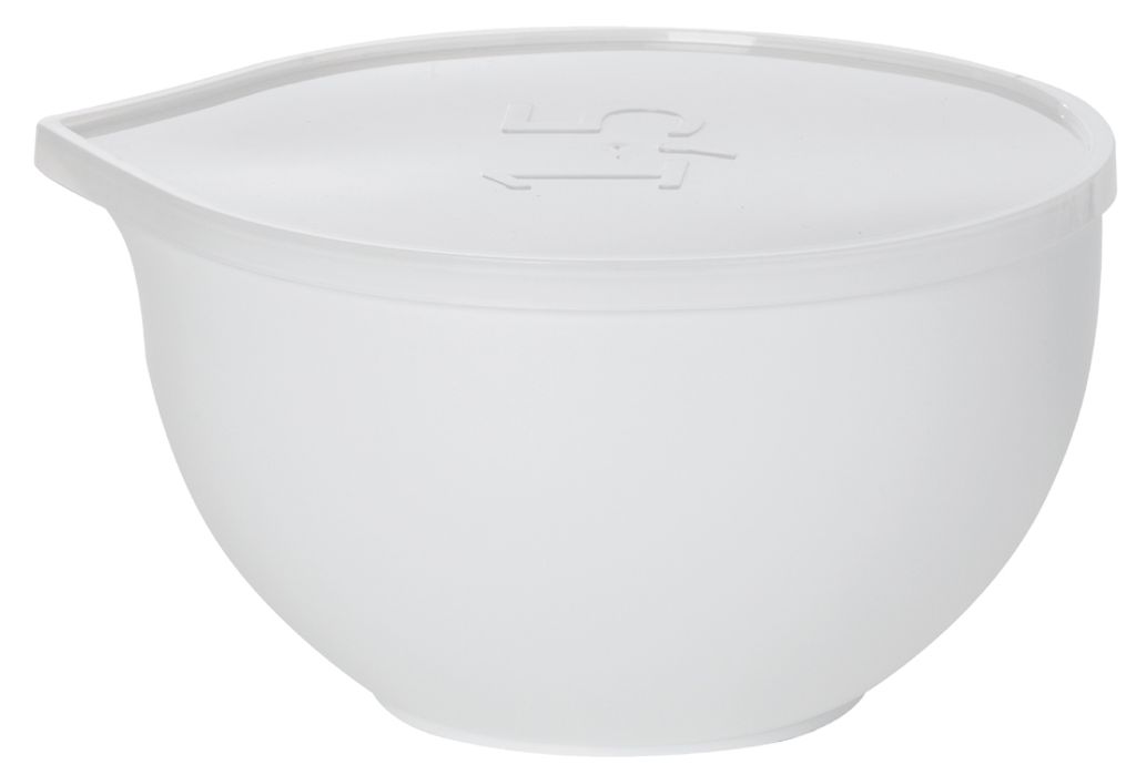 plast team Rührschüssel "Superbowl" 3,0 Liter weiß