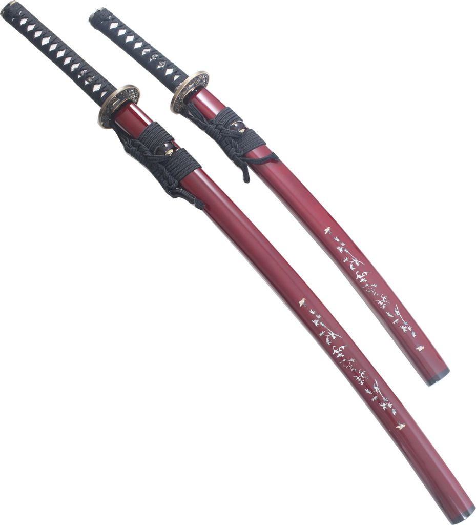 Danzan Katana und Wakizashi aus Holz Paket Japanisches Produktbild 