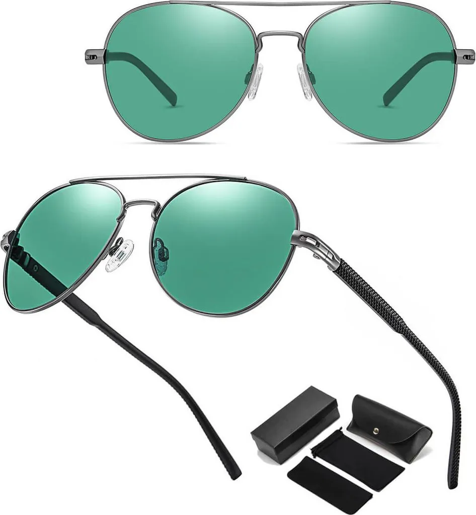 Lunettes de repos 2-en-1 contre Fatigue Oculaire et Éblouissement Solaire