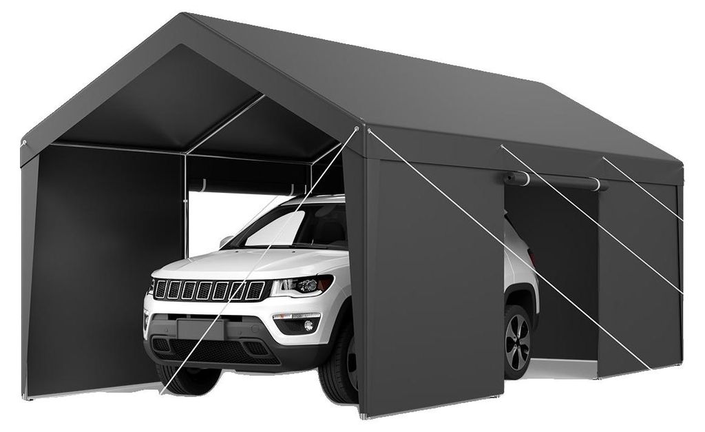 VEVOR Carport, 12 x 20 FT Outdoor-Auto-Überdachung, Produktbild 