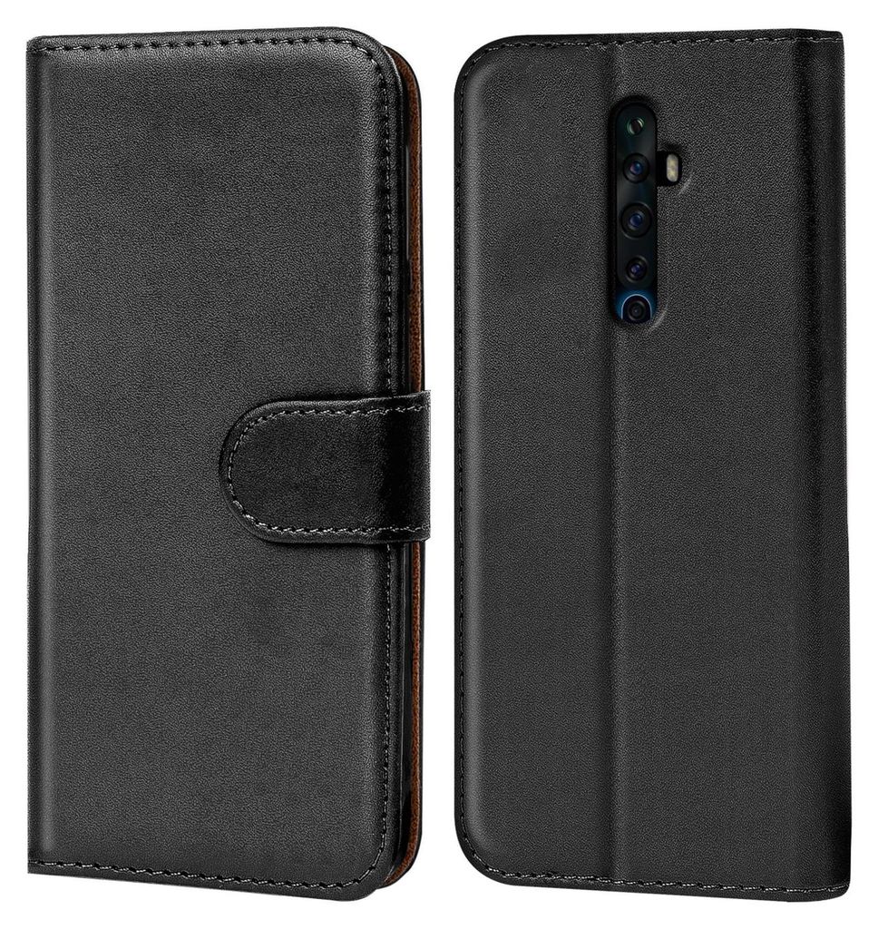 Book Case für OPPO Reno2 Z Hülle Flip Cover Handy Tasche Schutz Hülle Etui