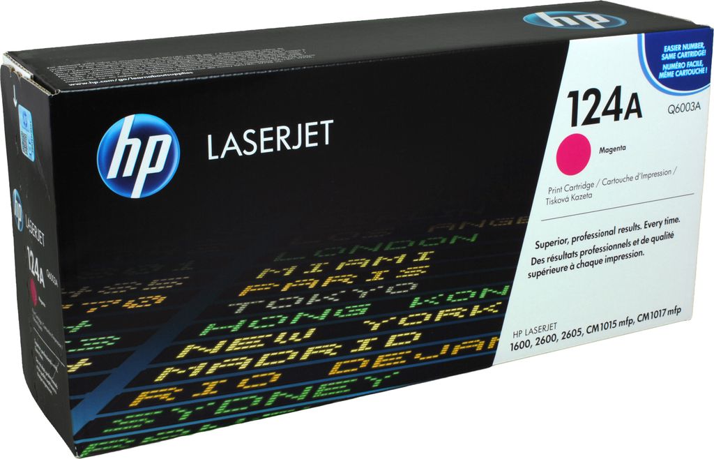 HP 124A Magenta Original LaserJet Tonerkartusche, 2000 Produktbild 