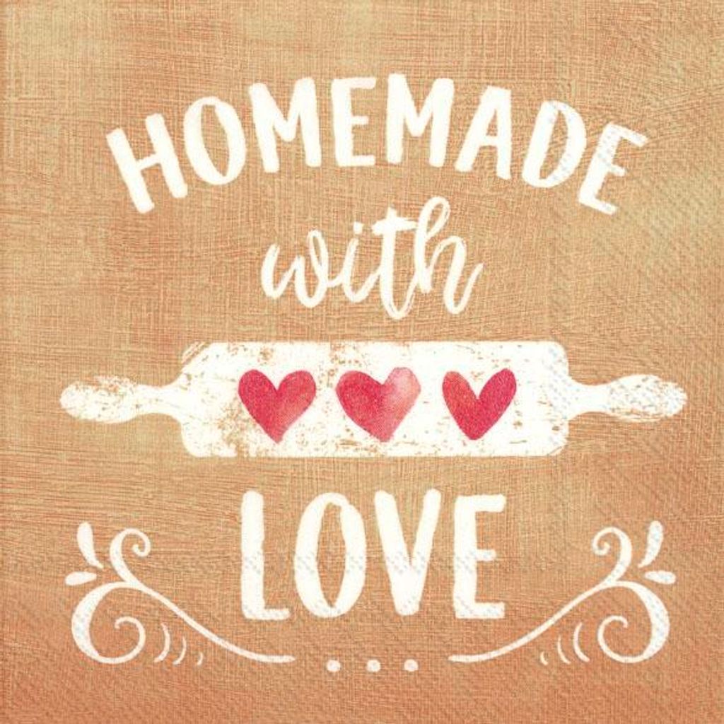 HOMEMADE cream Lunch-Servietten L 888560