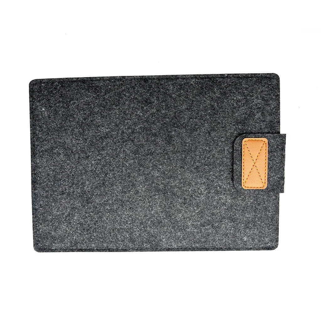 Custodia Feltro iPad e eBook: Manicotto Leggero per Viaggiatori - 4