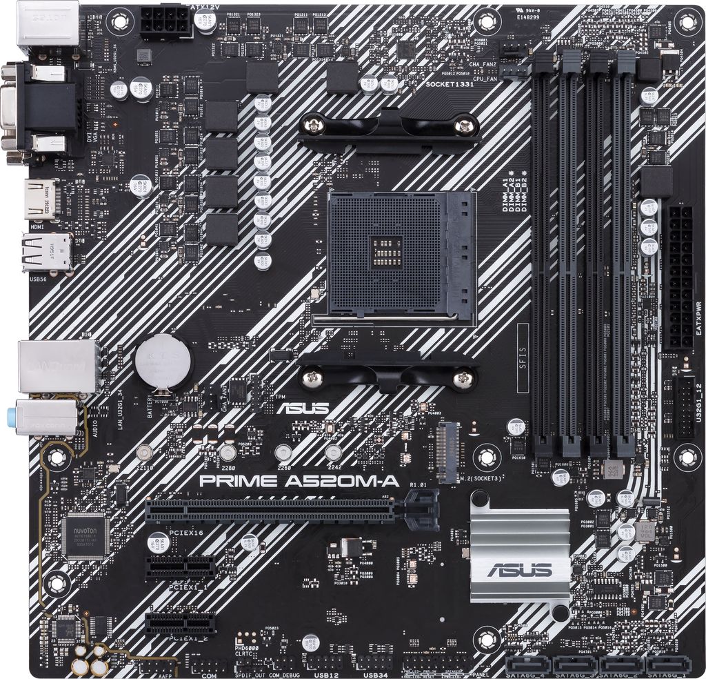 MB ASUS PRIME A520M-A II/CSM             Produktbild 