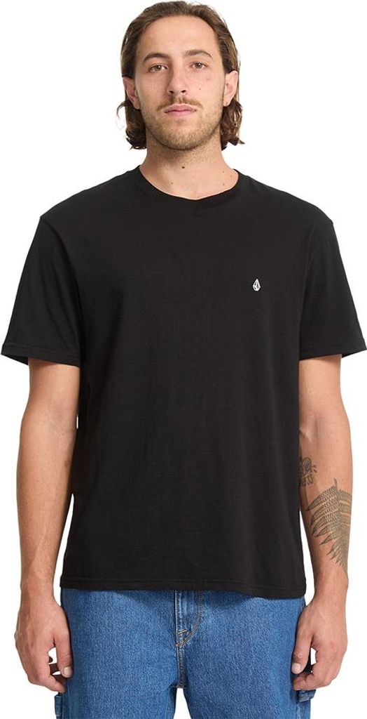 Volcom Stone Blanks Basic Kurzarm-t-shirt Schwarz S Mann Schwarz S