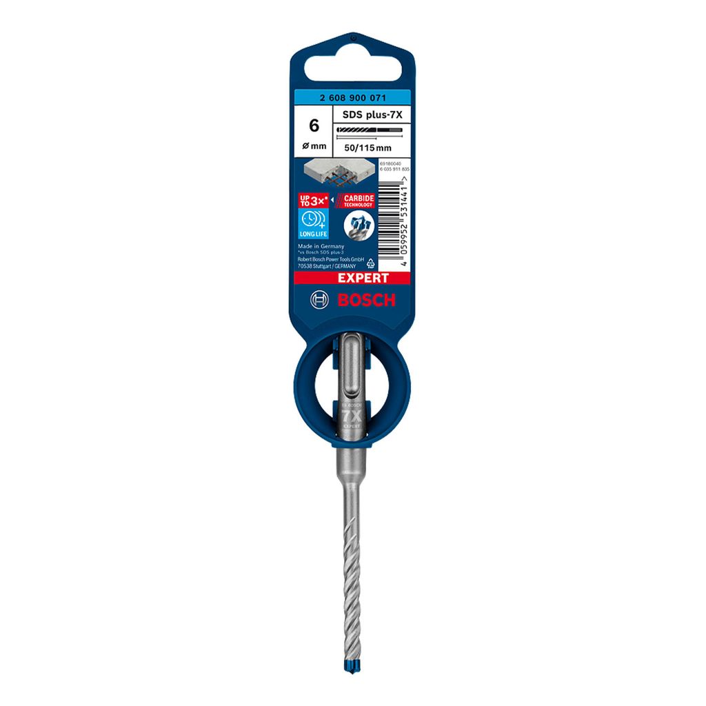 Bosch 2608900071 Bosch  SDS plus-7X 6x50x115mm EXPERT Immagine del prodotto 