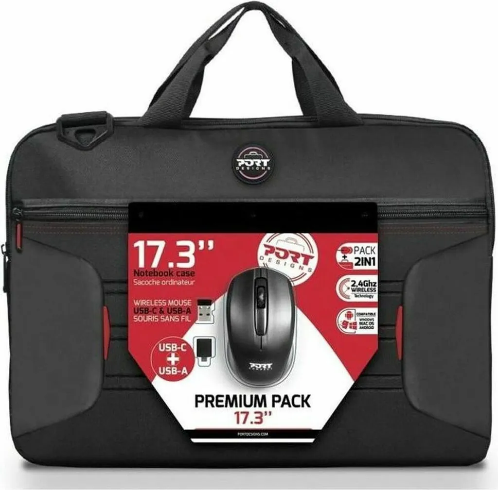 Custodia Port Designs Laptop Sleeve Nero: Protezione Slim Professionale
