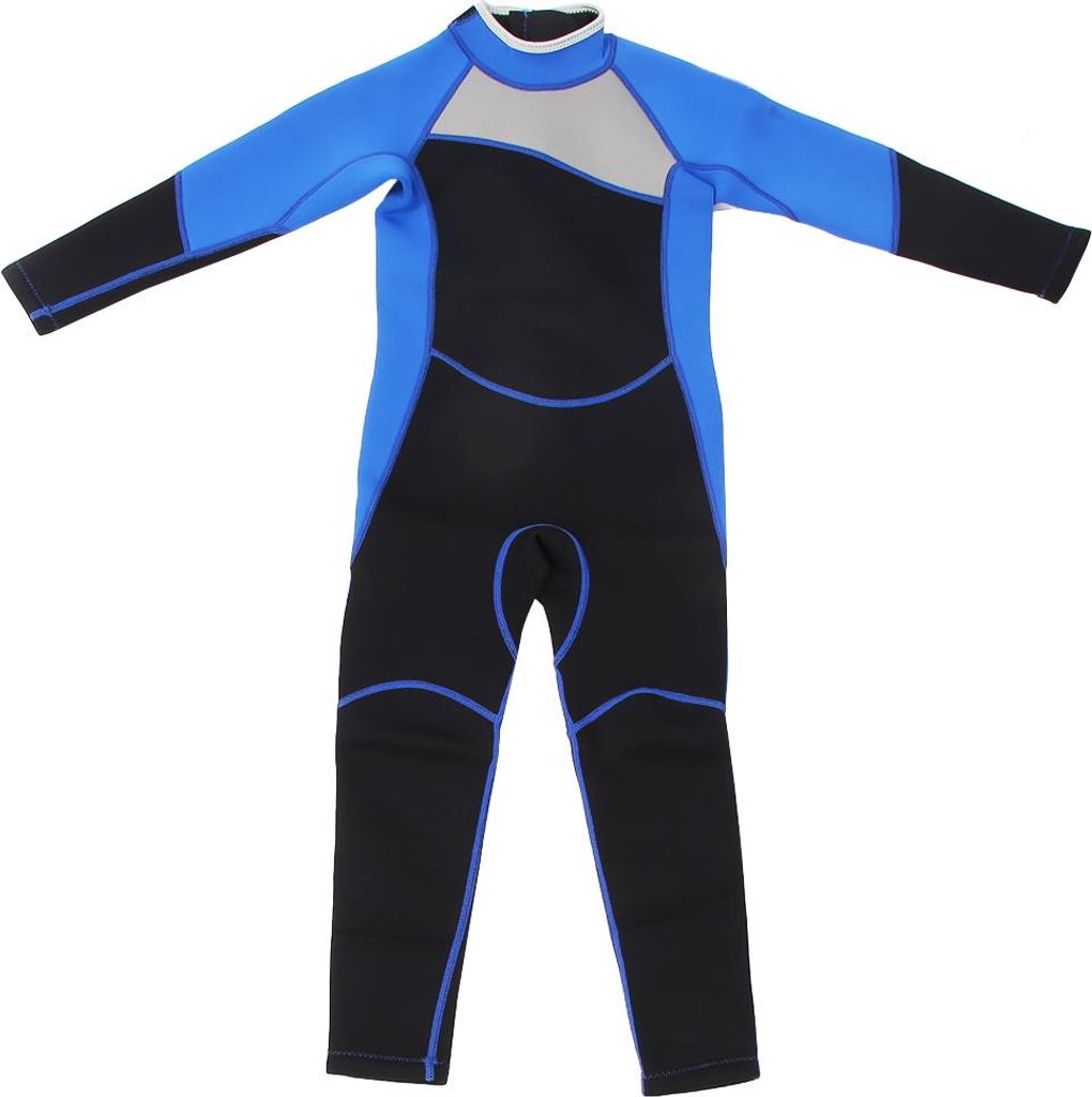 HISEA Neopren-Einteiler, langärmelig, für Kinder, Jungen, Neoprenanzug, Tauchanzug, warm halten zum Schnorcheln, Surfen, M125 (Größe M125 10)