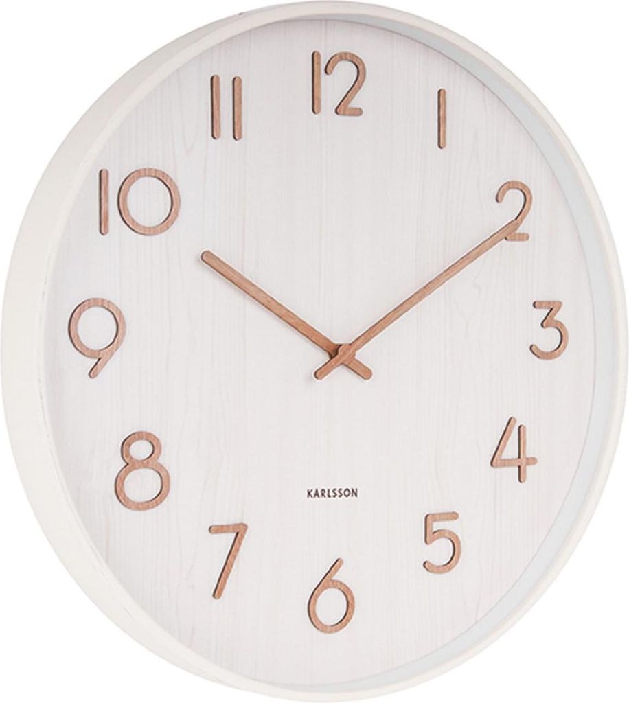 Karlsson - Horloge murale Pure Large - Blanc Image du produit 