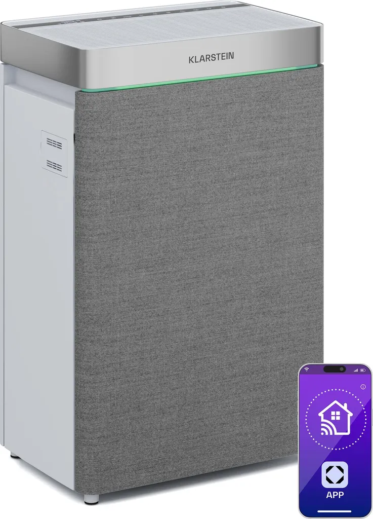 Purificateur d'Air Anti-Allergies HEPA Klarstein AireLux WiFi Intelligent