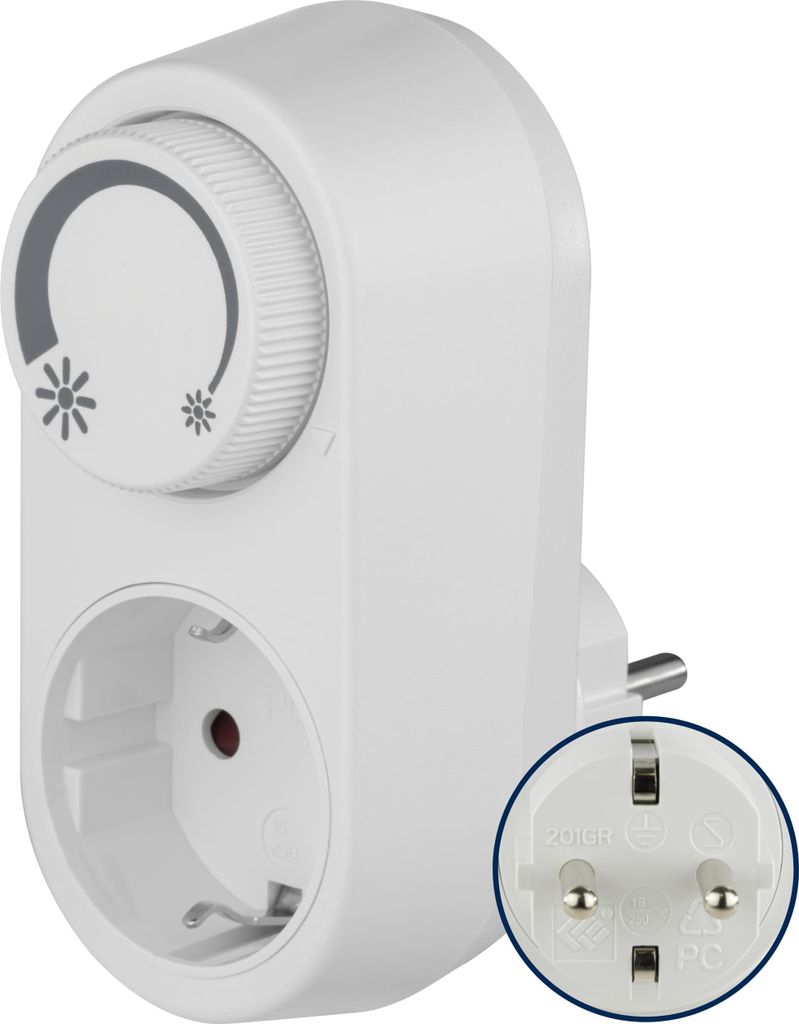 REV Steckdosendimmer – Dimmer für LED, Glüh- & Produktbild 