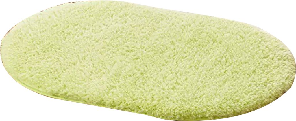 Feste farbige flauschige Wasserabsorption Badezimmer Schlafzimmer Mattenpolsterteppichteppich-Grün ,Größen:30*50cm