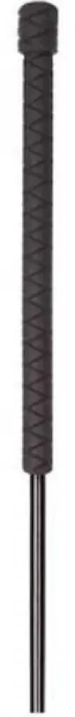 Cravache d'équitation Noire 110 cm pour Attelage et Travail à Pied Pro