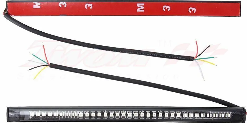 Kit 2 Pezzi Striscia LED 48 LED per Moto Custom e Cafe Racer | IP68 - 2