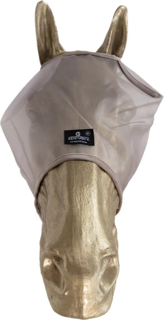 Libertà dalle mosche: Kentucky Fly Mask Classic Beige Cob Senza Orecchie