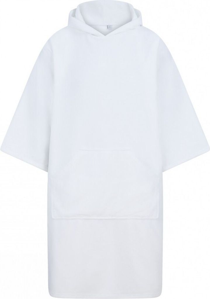 Towel City - Poncho für Herren/Damen Uni PC5051 (Einheitsgröße) (Weiß)