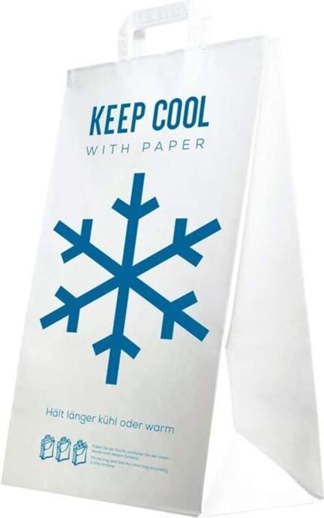 Cool Kühltragetasche Keep Papier der Umwelt zu Liebe neu 5 Stück