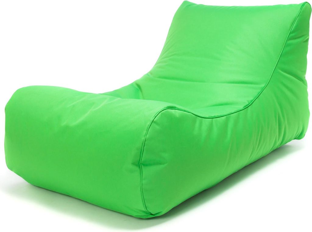 Ecopuf, Master Pouf Sessel Outdoor, Sitzsack, 115x65x60cm, Grün Nc2