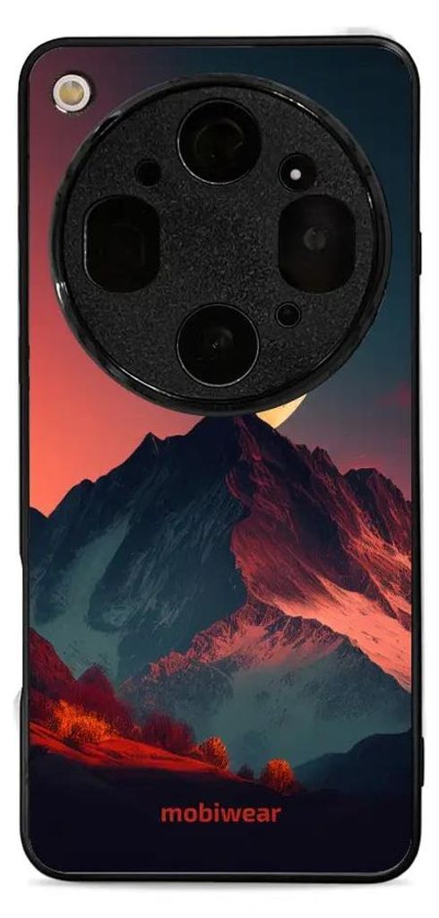 Handyhülle für Oppo Find X9 Ultra, Mobiwear Glossy Case, Gebirgsdämmerung