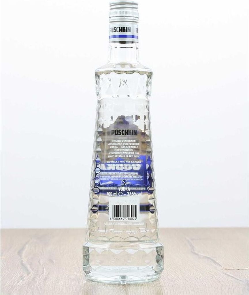 Puschkin Vodka | 37,5 % vol | 0,7 l Produktbild 6