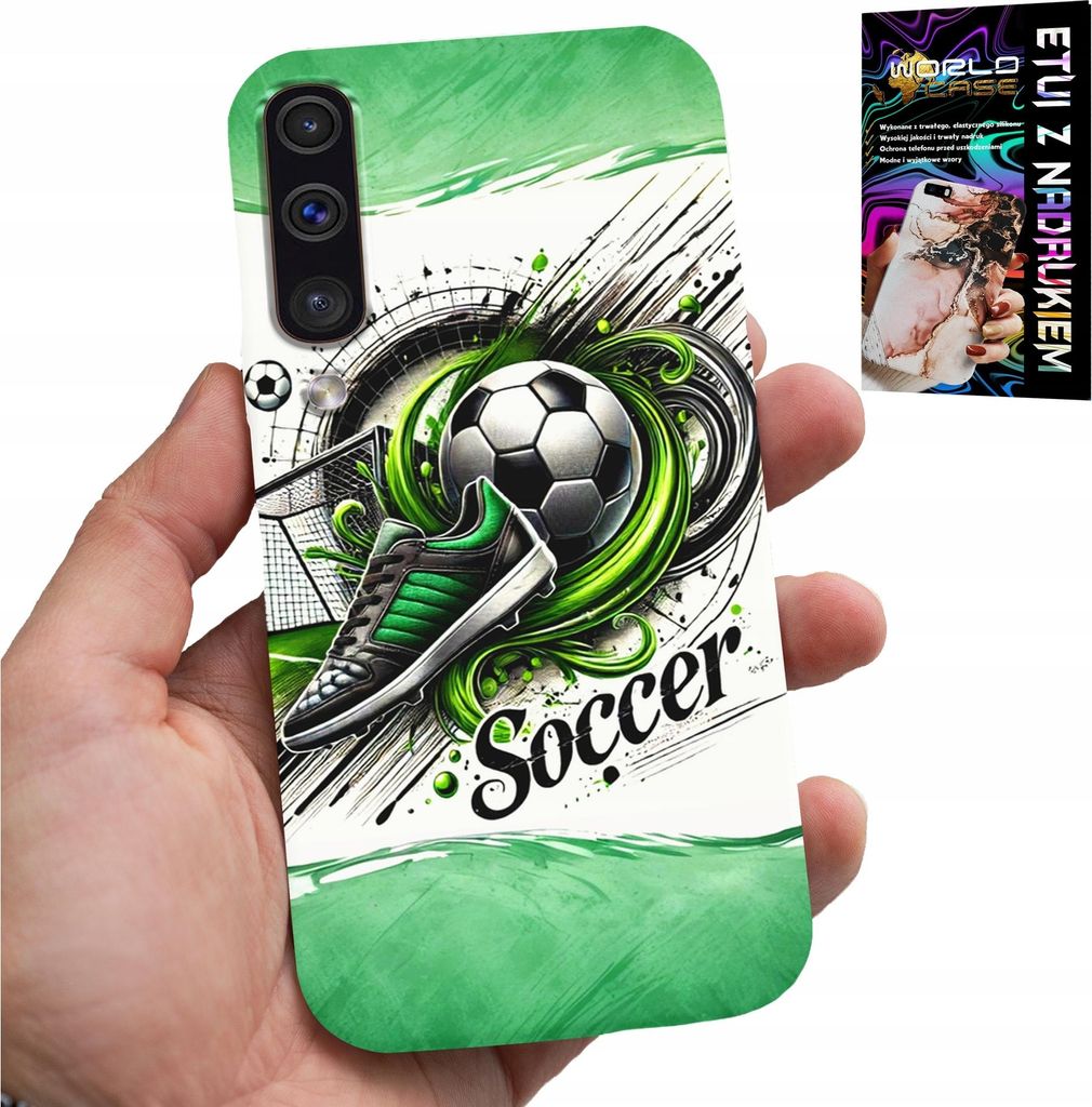 Hülle Für Samsung Galaxy A70 - Fussball, Fussballhülle + Glas
