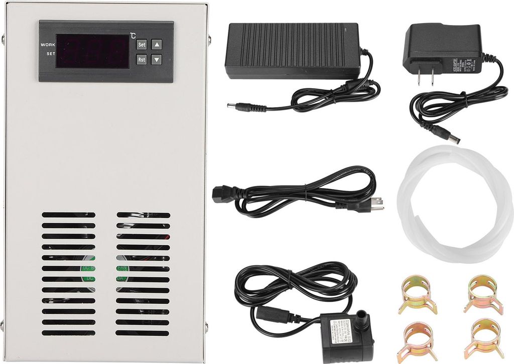 Aquarium-Kühler, 72 W, Aquarium-Wasser, leises elektronisches Kühlsystem