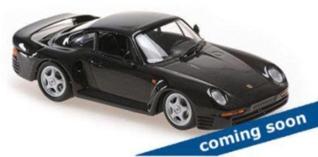 Maxichamps 940062520 Porsche 959 1987 szary metalik 1:43 Zdjęcie produktu 