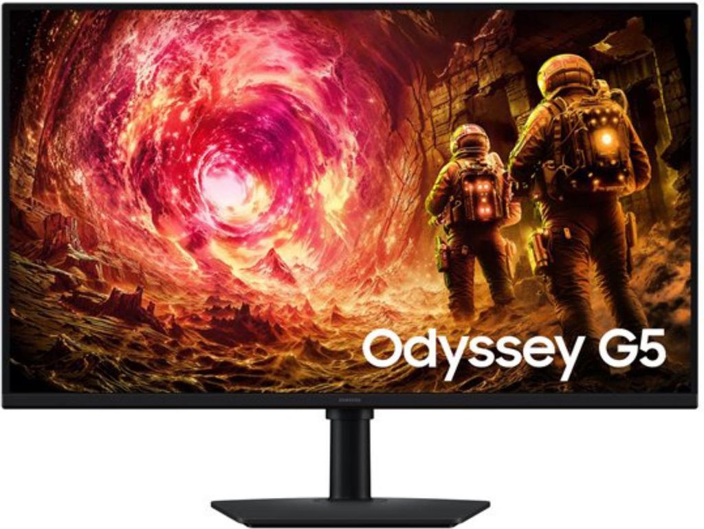 Samsung Odyssey G5 G50F (2025) 32" 16:9 LS32FG502EUXEN WQHD Gaming Monitor gerades IPS Panel, 1ms GtG, 180Hz