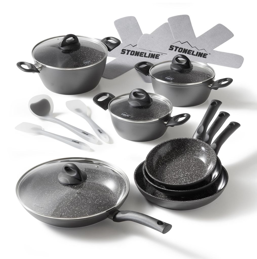 STONELINE® CERAMIC Kochgeschirr-Set 16-teilig 18/20/24/28 | Produktbild 