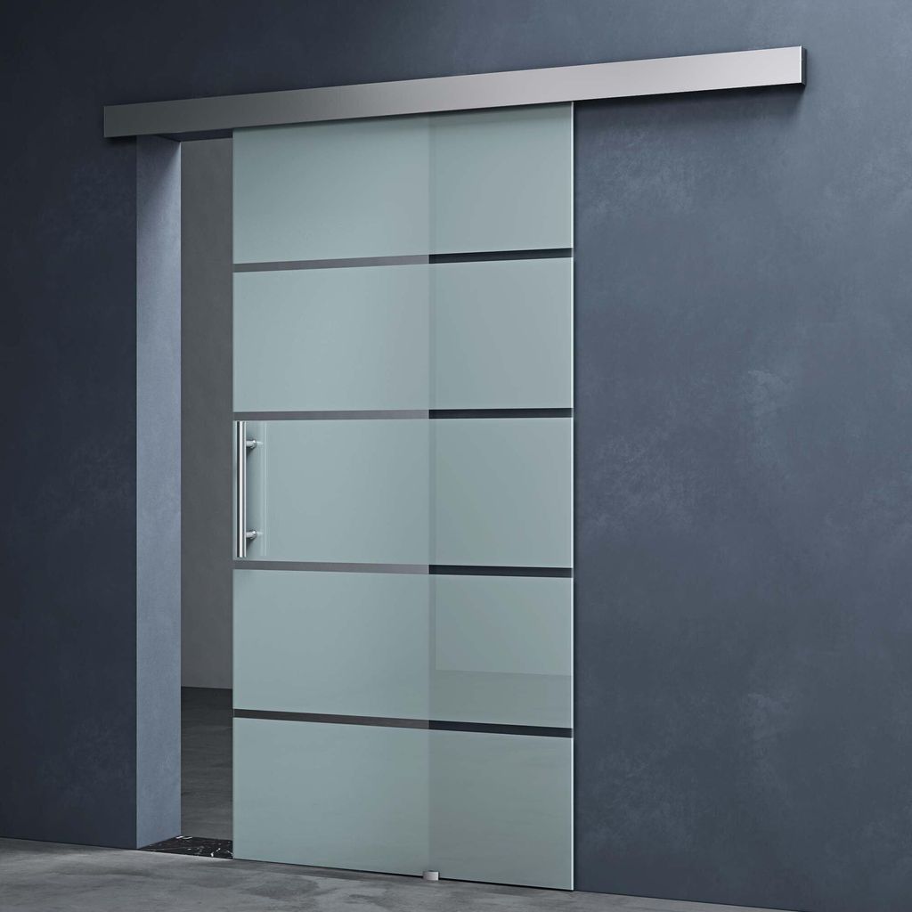 Mai & Mai Glasschiebetür komplettset softclose Amalfi in Produktbild 1