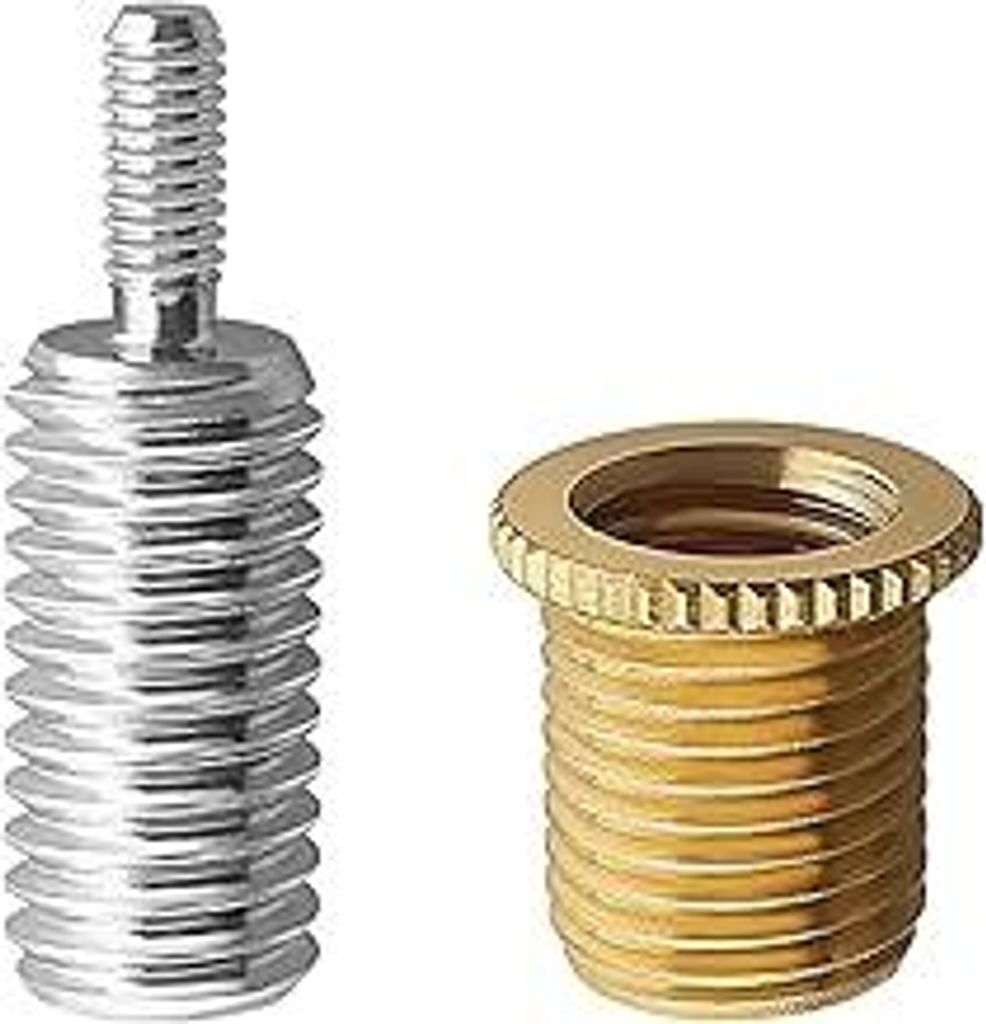 eMagTech 1 Satz Schalthebel Adapter Gewinde Schalthebel Griffknopf Adapter Kompatibel mit Logitech G25 G27 G29 G920 Modifikationsteilen M10 X 1,25