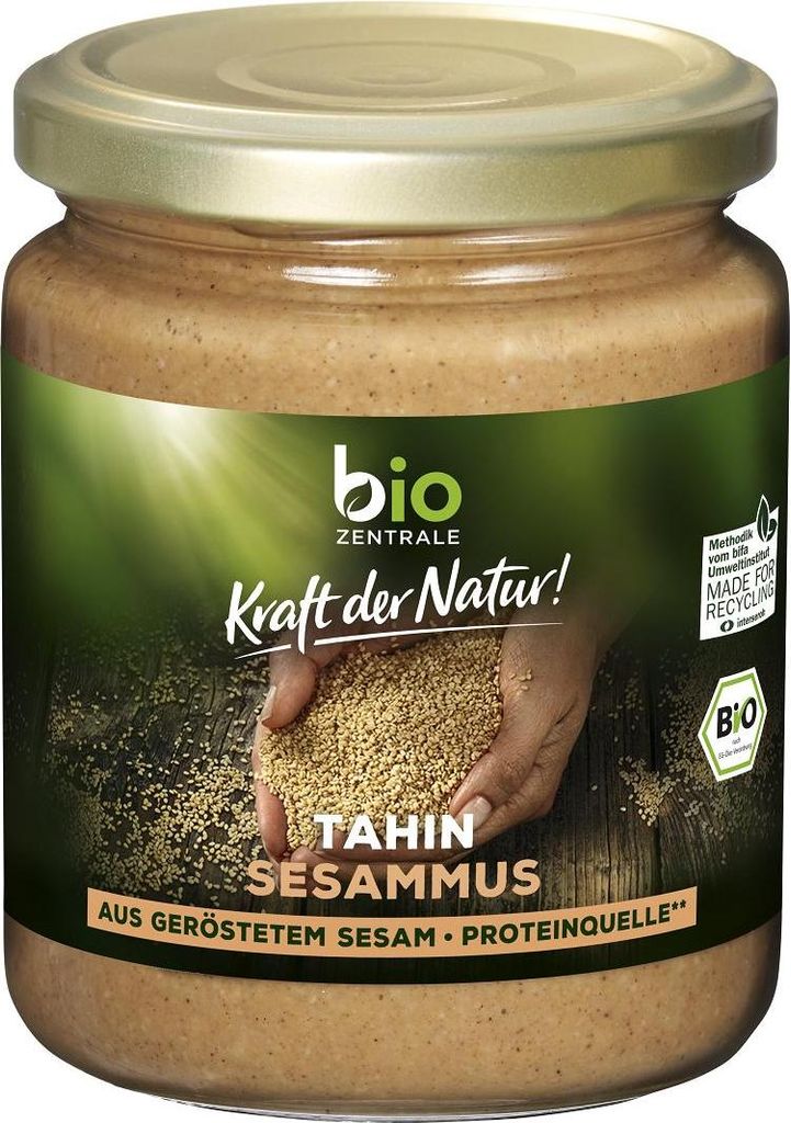 TAHINI (PASTA SEZAMOWA) BEZGLUTENOWA BIO 250 g - BIO ZENTRALE