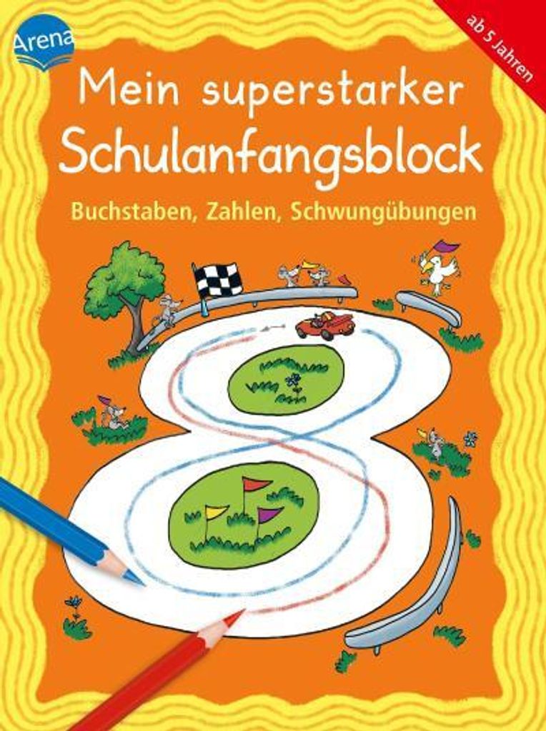 Buchstaben, Zahlen, Schwungübungen Produktbild 