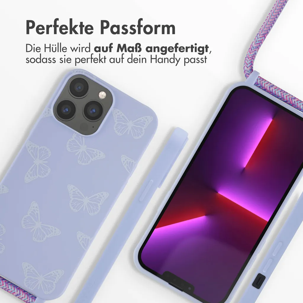 Avizar - Cover Silicone Iphone 12 Pro Max Semi-rigida Opaca Soft Touch Viola