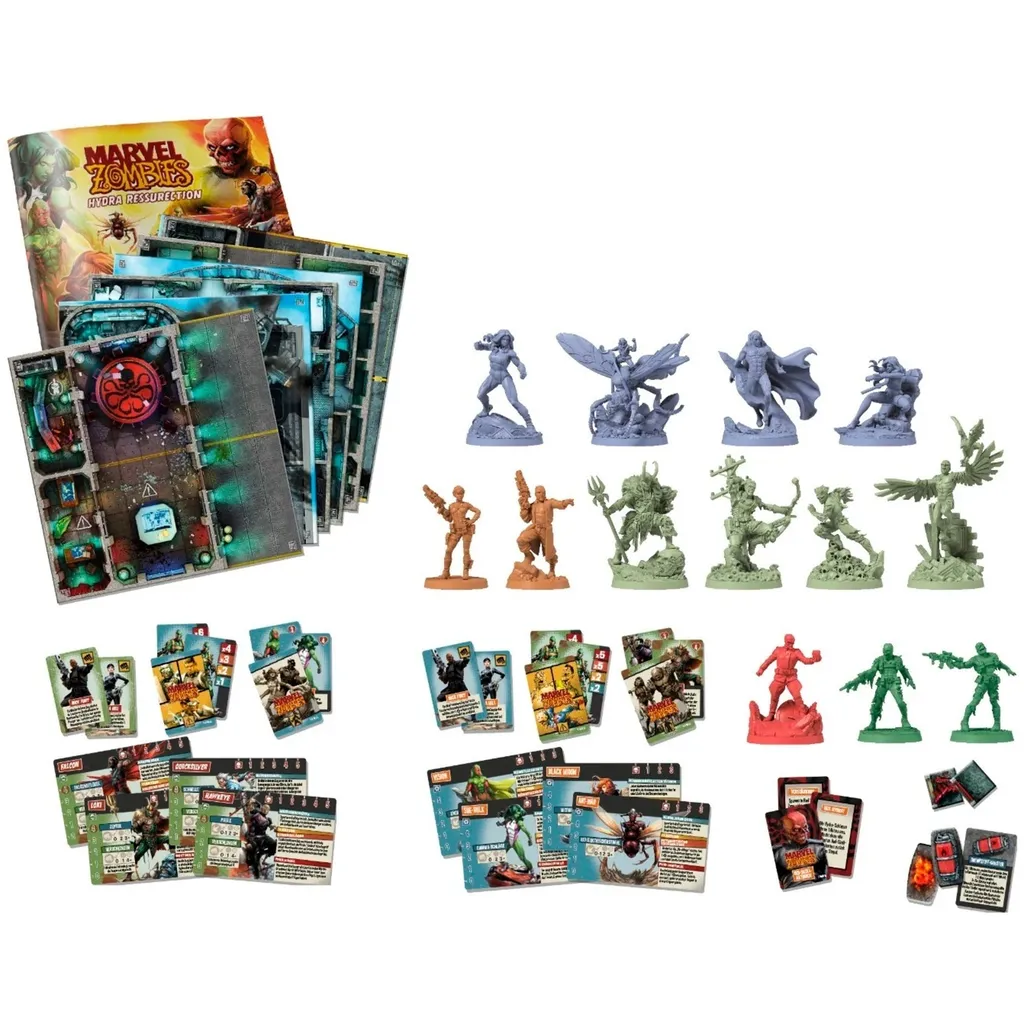 Marvel Zombies La Résurrection d'Hydra - Jeu de Coopération pour Adultes - 6