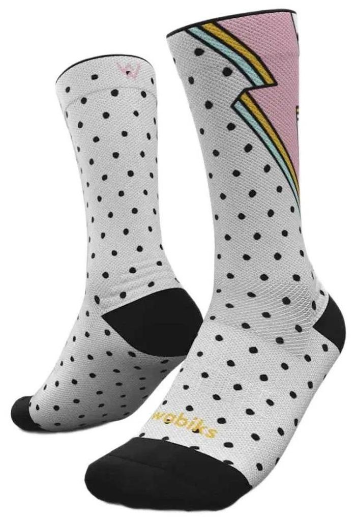 Wabiks Power Pop Crew-socken Weiß EU 39-42 Weiß EU 39-42