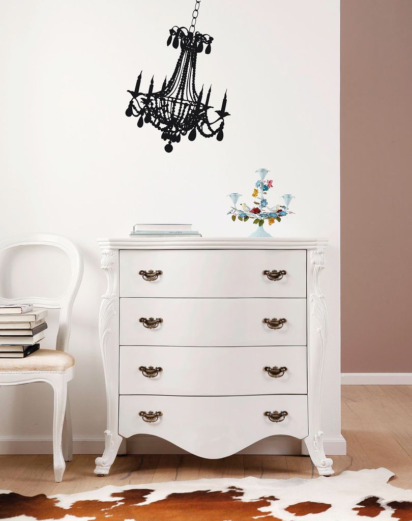 Wandtattoo - Kronleuchter - Größe 50 x 70 cm