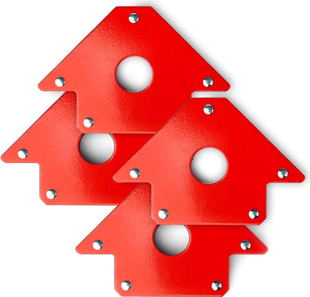 Wiltec 4x zvárací magnet 20 kg lepiacej sily, 150 x 102 x Obrázok produktu 