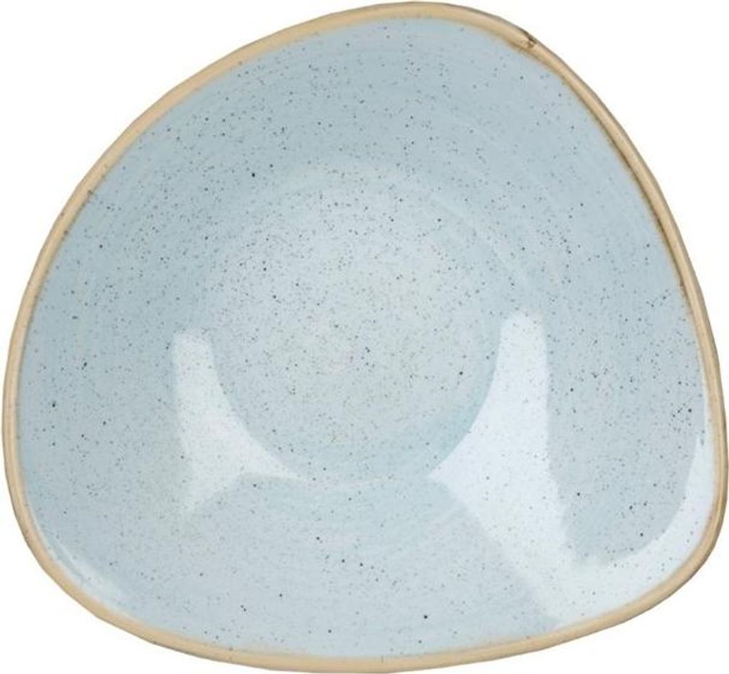 Churchill Stonecast Dreieckige Schüssel, Enteneiblau, 200 mm, (12 Stück)