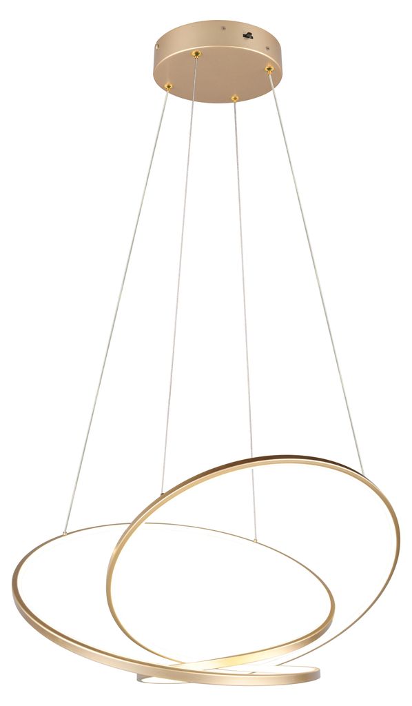 Vide hanglamp Darvin goud - 75cm Productafbeelding 