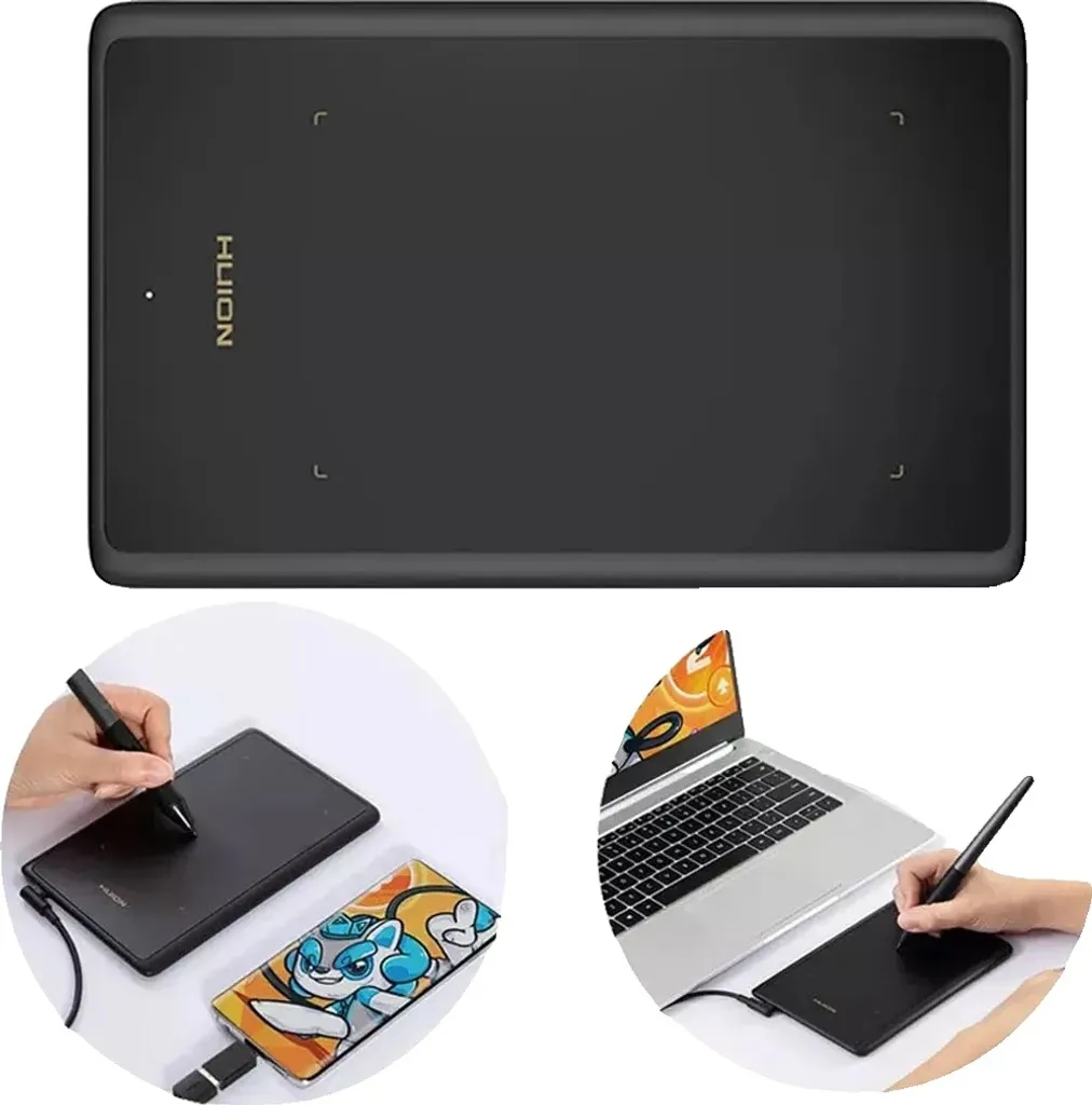 Fini les pannes de stylet : tablette graphique sans pile USB-C 8192 niveaux