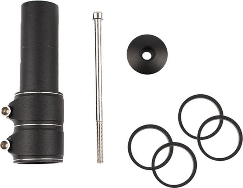 Trizand 25993 Adapter zur Verlängerung des Vorbaus, schwarz Produktbild 