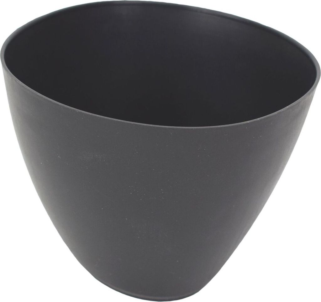 Gipsbecher Mischbecher 9cm hoch Gummischale schwarz Gipsschüssel elastisch