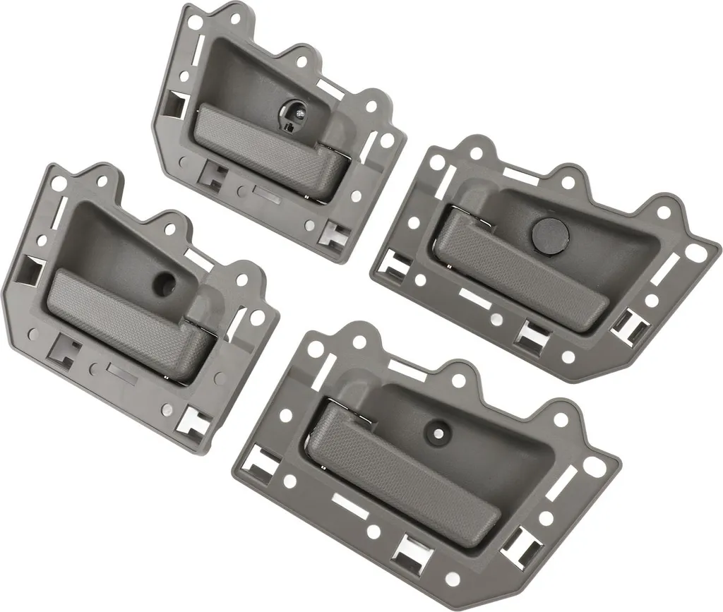 4 Poignées de Porte 1JV461J3AA pour Grand Cherokee 2005-2011 Intérieur