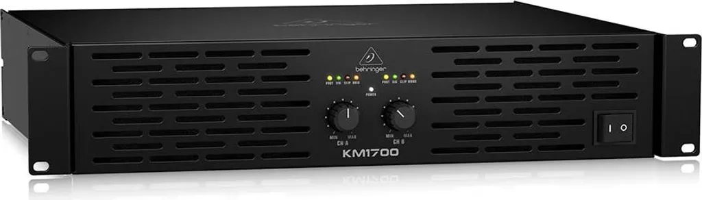Behringer KM1700 Amplificateur de Puissance Stéréo Haute Performance - 7