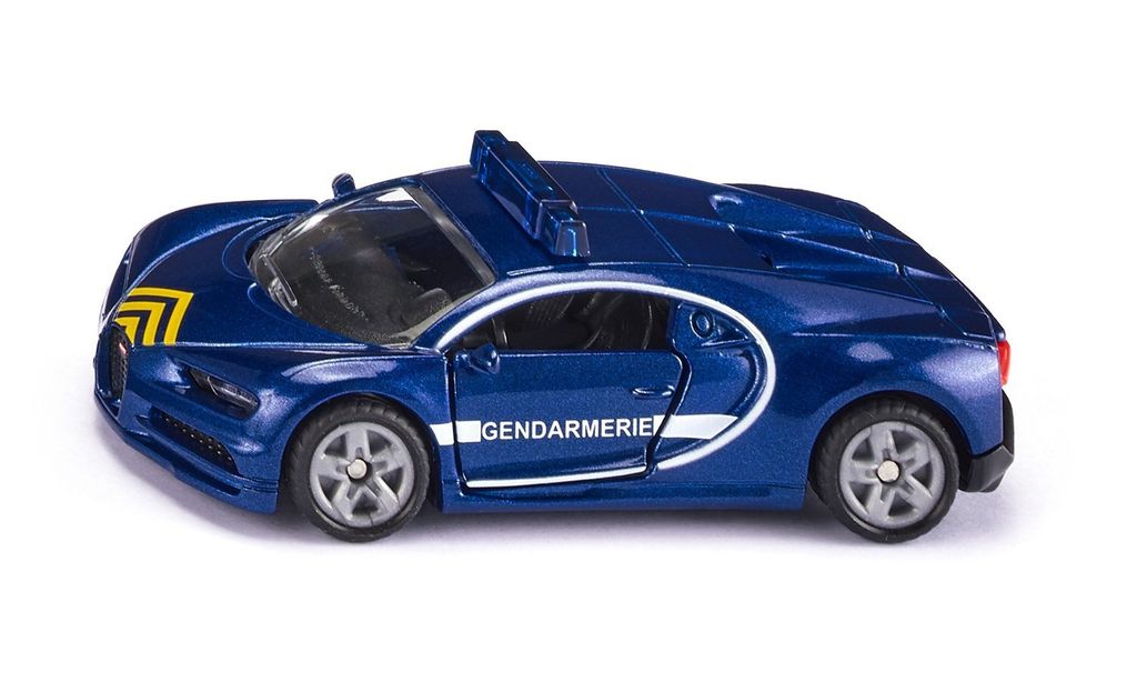 Siku Bugatti Chiron Gendamerie, Auto, 3 Jahr(e), Kunststoff, Metall, Blau, Weiß